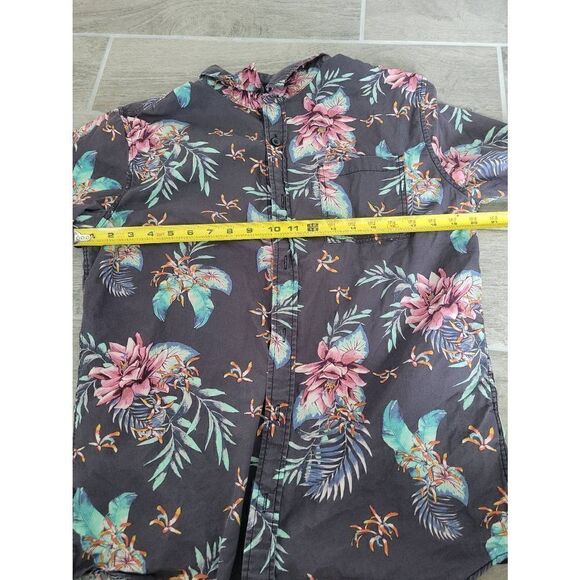PacSun Mens Tropical Hawaiian Button Down Shirt Size Medium - Picture 5 of 6